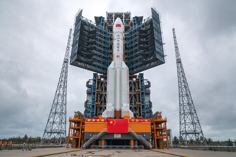 China's Space Station Core Module, Manned Spacecraft Arrive At Launch ...