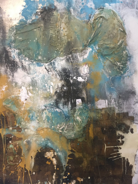 Artist Combines Poems and Paintings Artist Combines Poems and Paintings
