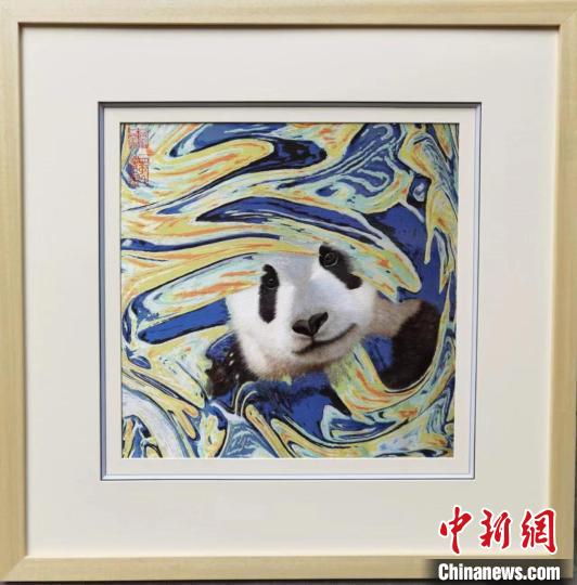 锦绣大熊猫作品。 受访者供图
